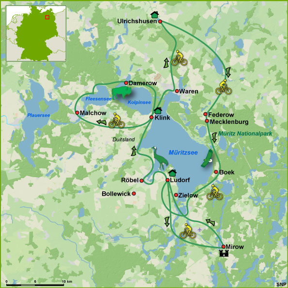 705080 Mecklenburg meren sprookjeskastelen en kraanvogels versie 2