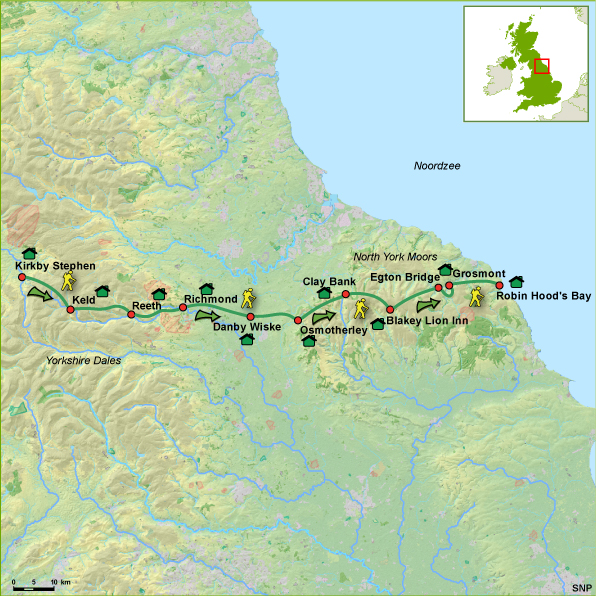 318095-Engeland - Coast-to-coast oost