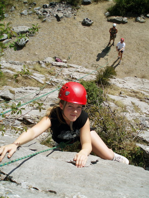 Leer de basis van rotsklimmen