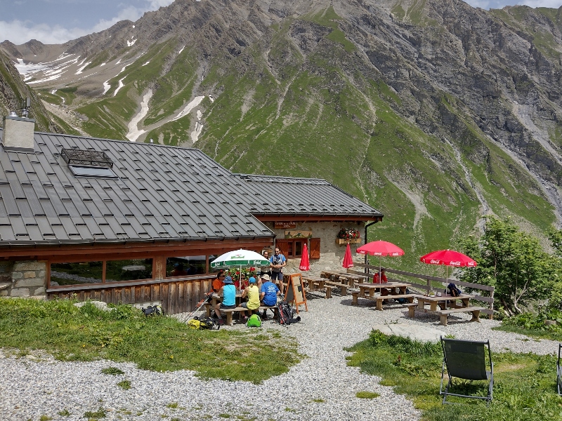 naar Refuge de Rosuel