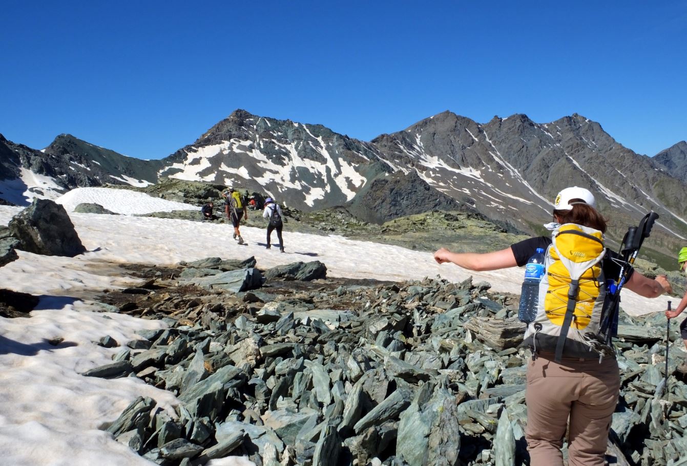 Van Refuge de la Blanche naar Maljasset