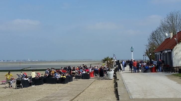 Fietsen tussen zee en land