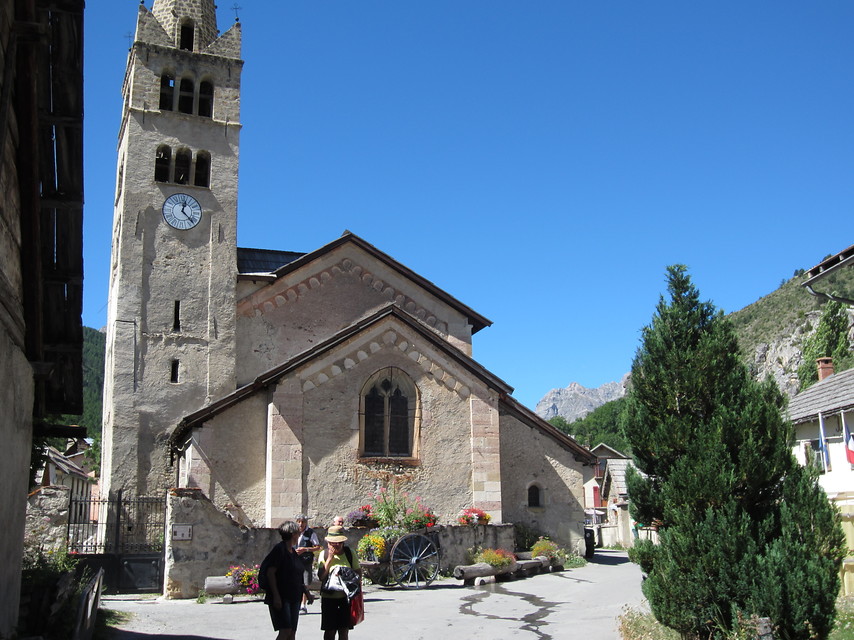 Aankomst in Névache en eerste verkenning