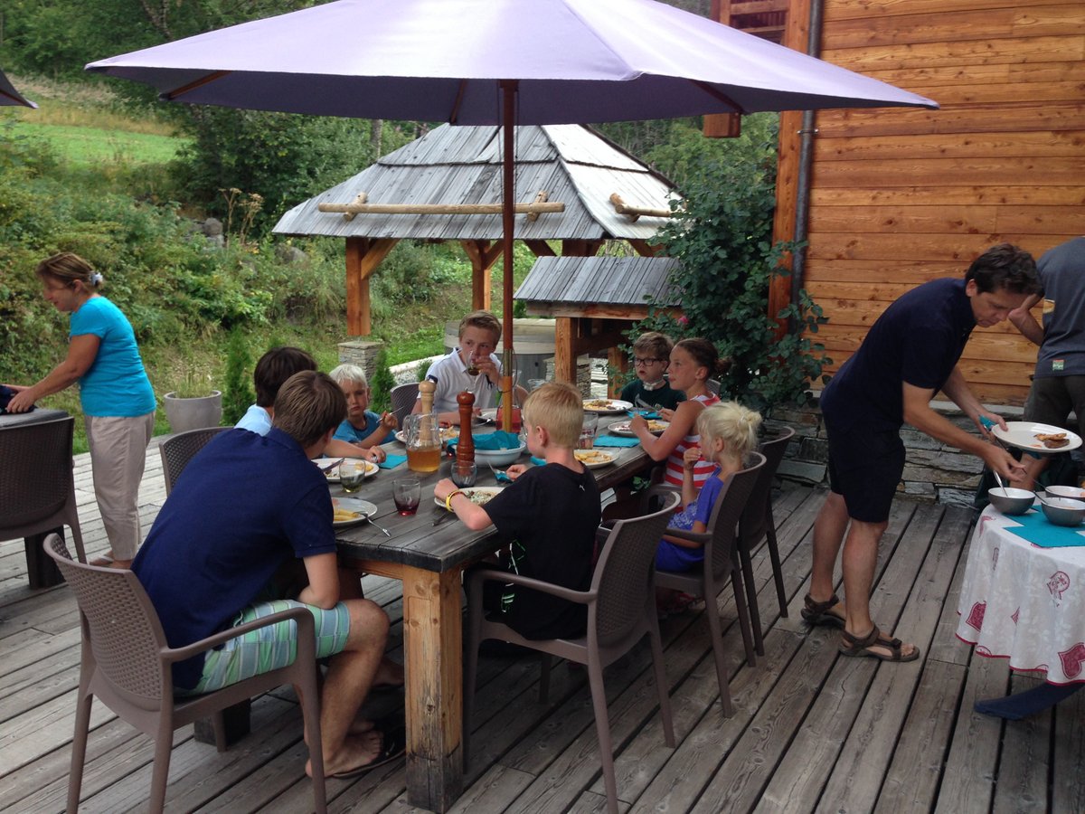 Aankomst op onze zonnige basecamp