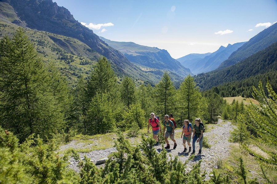 Deel van langeafstandsroute Percorso Occitano