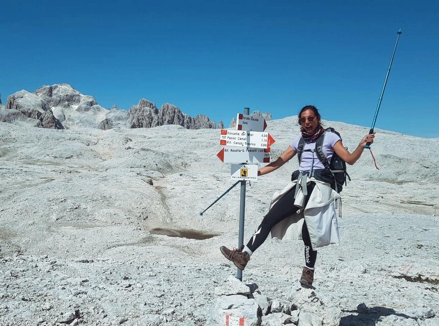 Hike naar de Rifugio Canali-Treviso