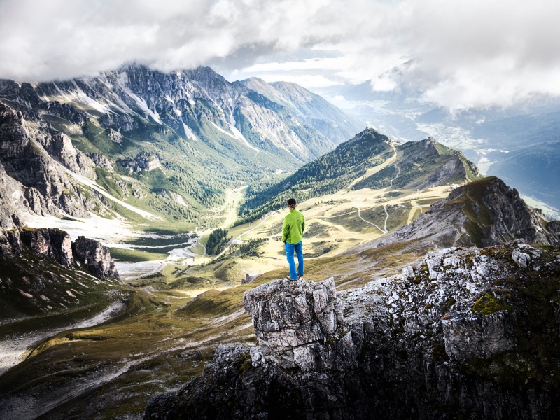 Rugzak op voor de huttentocht
