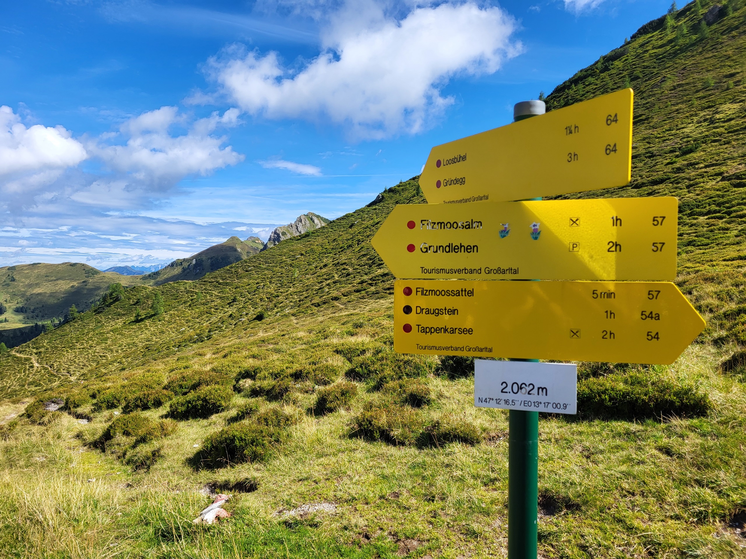 Het hoogtepunt (letterlijk) van onze trip: de Gründegg