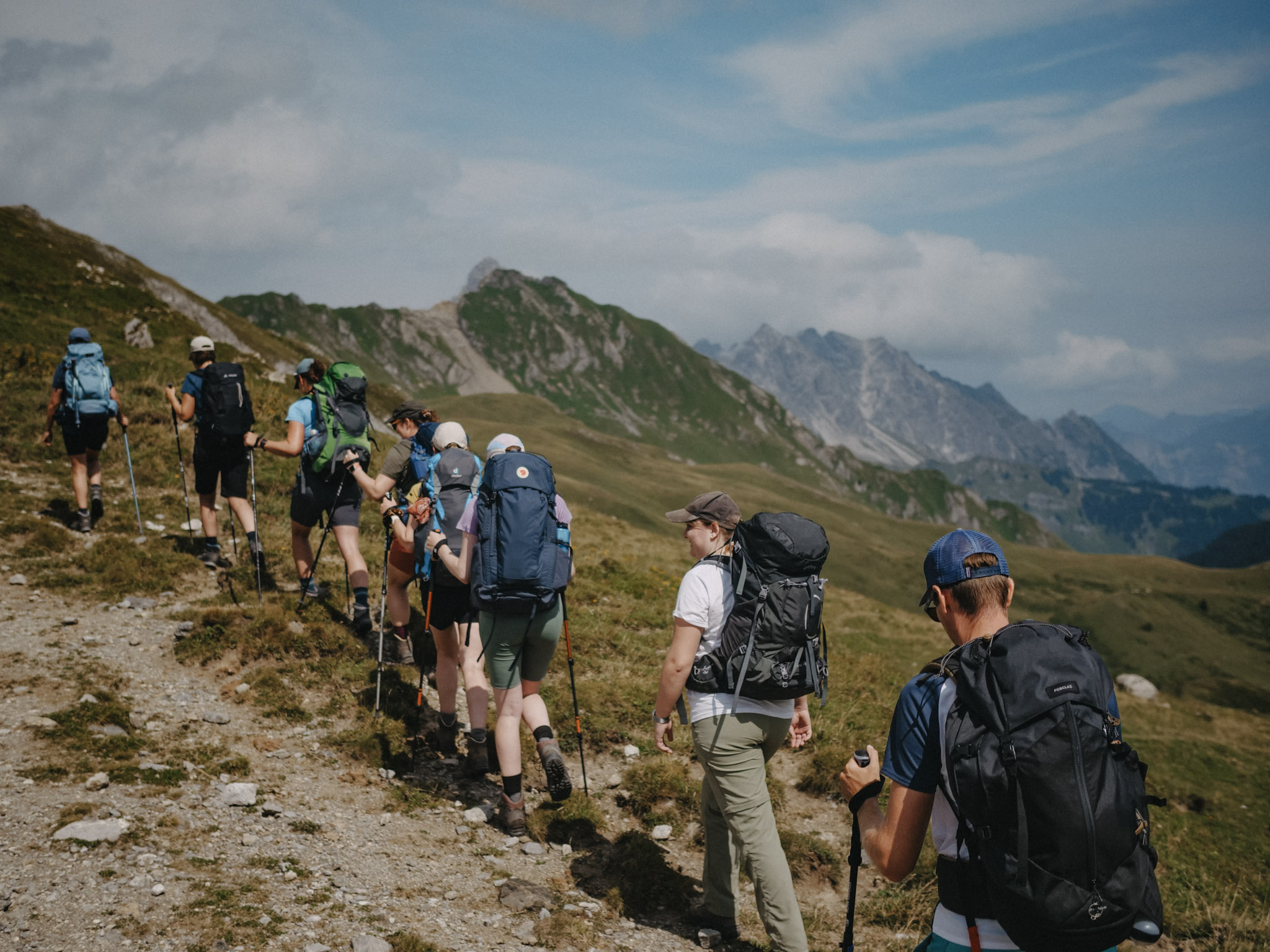 Beklimming van de Sulzfluh