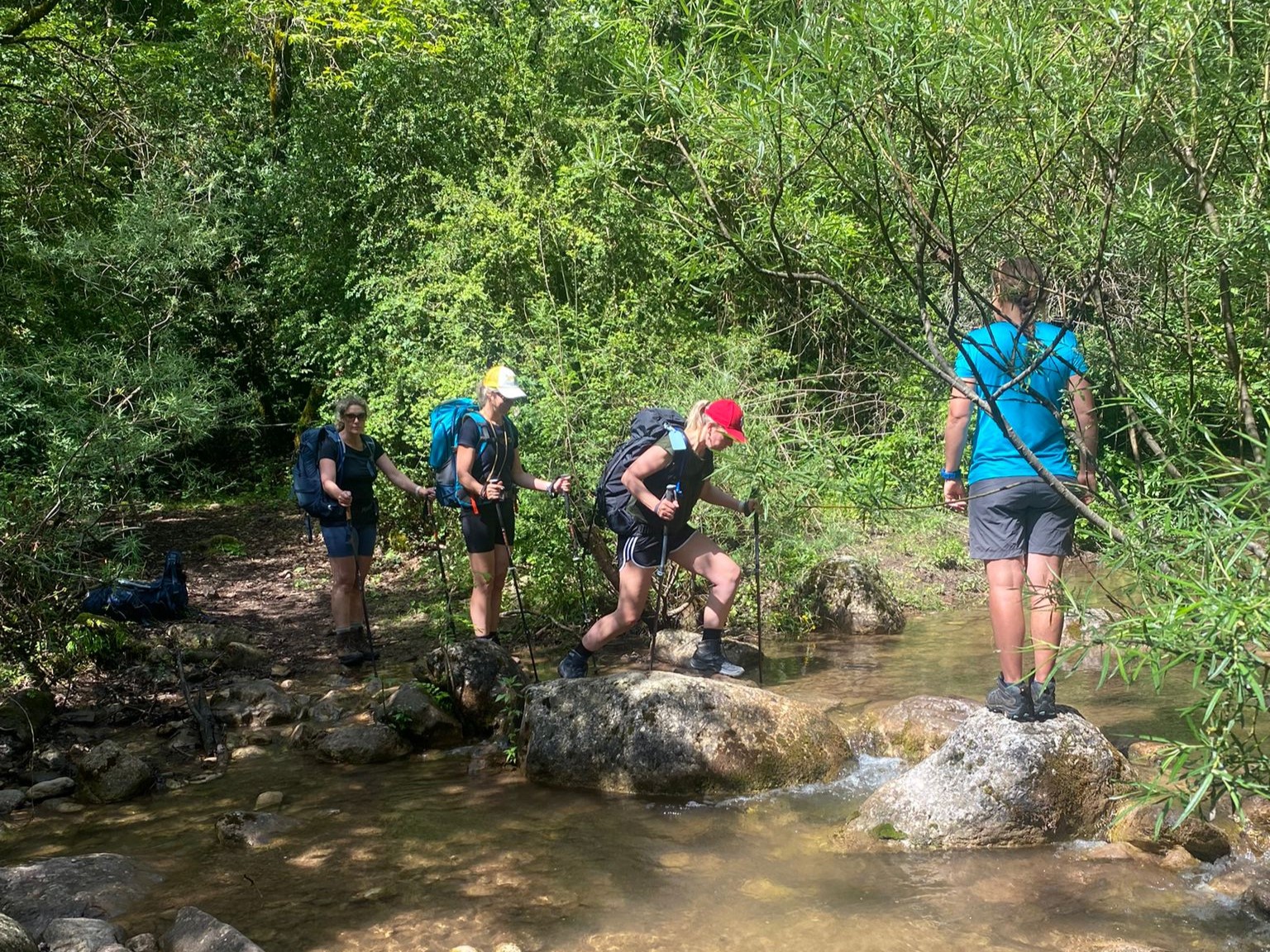 Afdalen naar de La Pobla de Segur