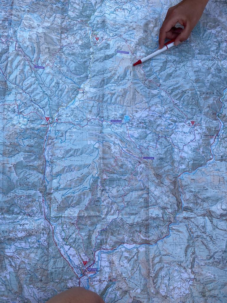 Aankomst in de Pyreneeën en de eerste Casa Rural