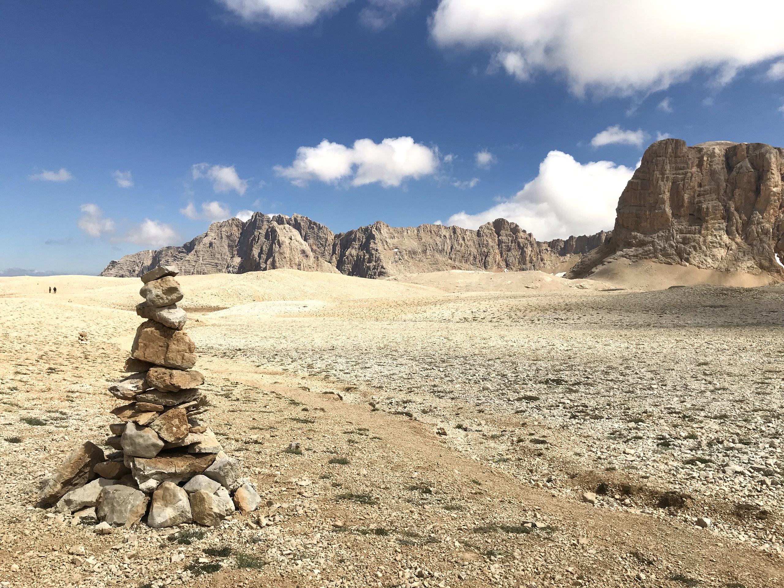 Stijgen naar 'het plateau van de zeven meren' en tentenkamp Yedigoller