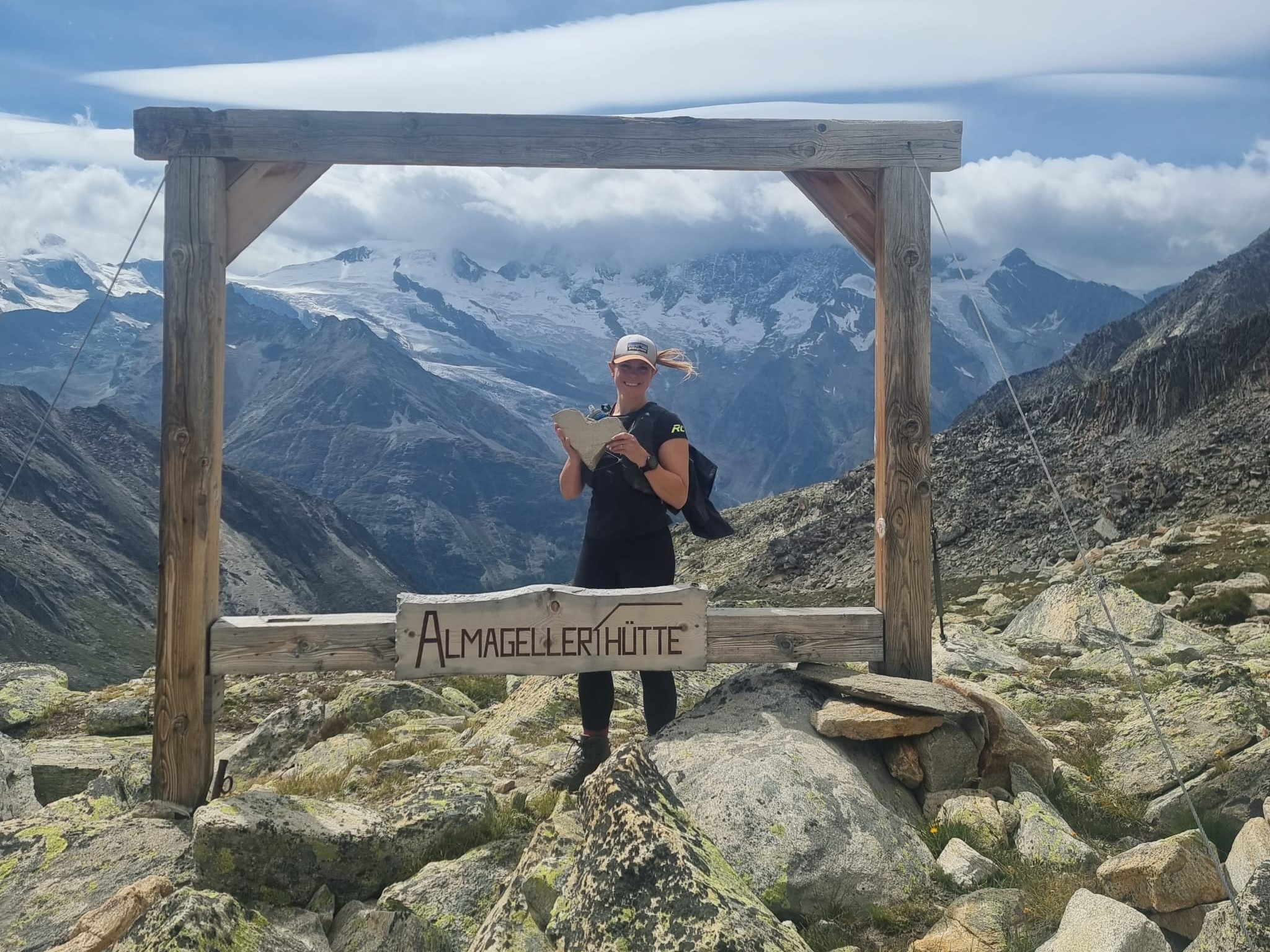 Via de Almageller Alm naar de Almagellerhütte